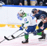 Пресс-служба ХК «Южный Урал» https://www.orsk-hockey.ru/ Кольцов уходит от двух защитников. - Красное Знамя