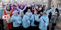 Серебряные волонтёры, как всегда, одни из самых активных участников. Фото: Руслан Никонов, «КЗ». - Красное Знамя
